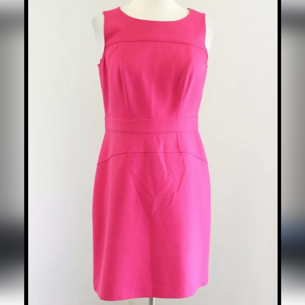 Ann Taylor pink sleeveless dress